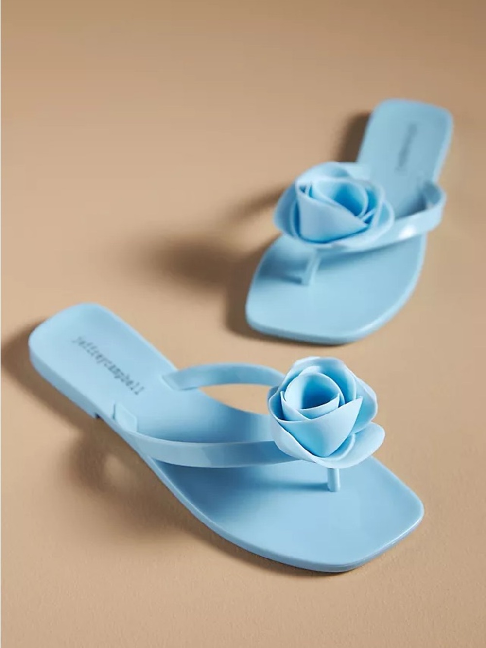 Anthro/Jeffrey Campbell Sweeten Rosette Flipflops